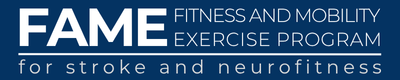 FAME - Fitness and Mobility Exercise Program Logo